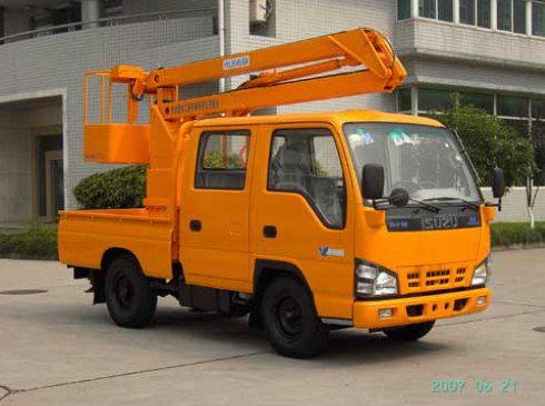 杭州爱知 98马力 4×2 高空作业车(HYL5040JGK)整拆件