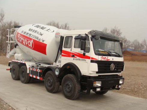北奔重汽 北奔NG80 336马力 8×4 混凝土搅拌运输车(ND5313GJBZ)整拆件