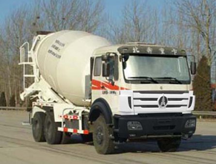 北奔重汽 北奔NG80 375马力 6×4 混凝土搅拌运输车(ND5256GJBZ)整拆件