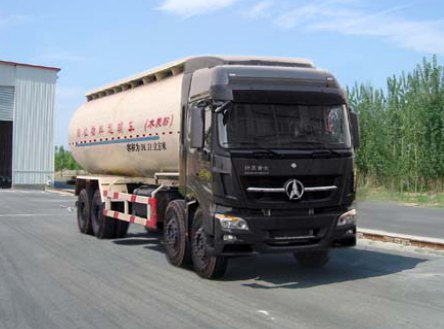 北奔重汽 北奔V3 336马力 8×4 低密度粉粒物料运输车(ND53100GFLZ)整拆件