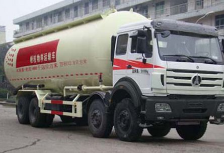 北奔重汽 北奔NG80 290马力 8×4 粉粒物料运输车(ND5319GFLZ)整拆件