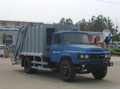 湖北程力 程力威 160马力 4×2 压缩式垃圾车(CLW5100ZYST3)整拆件